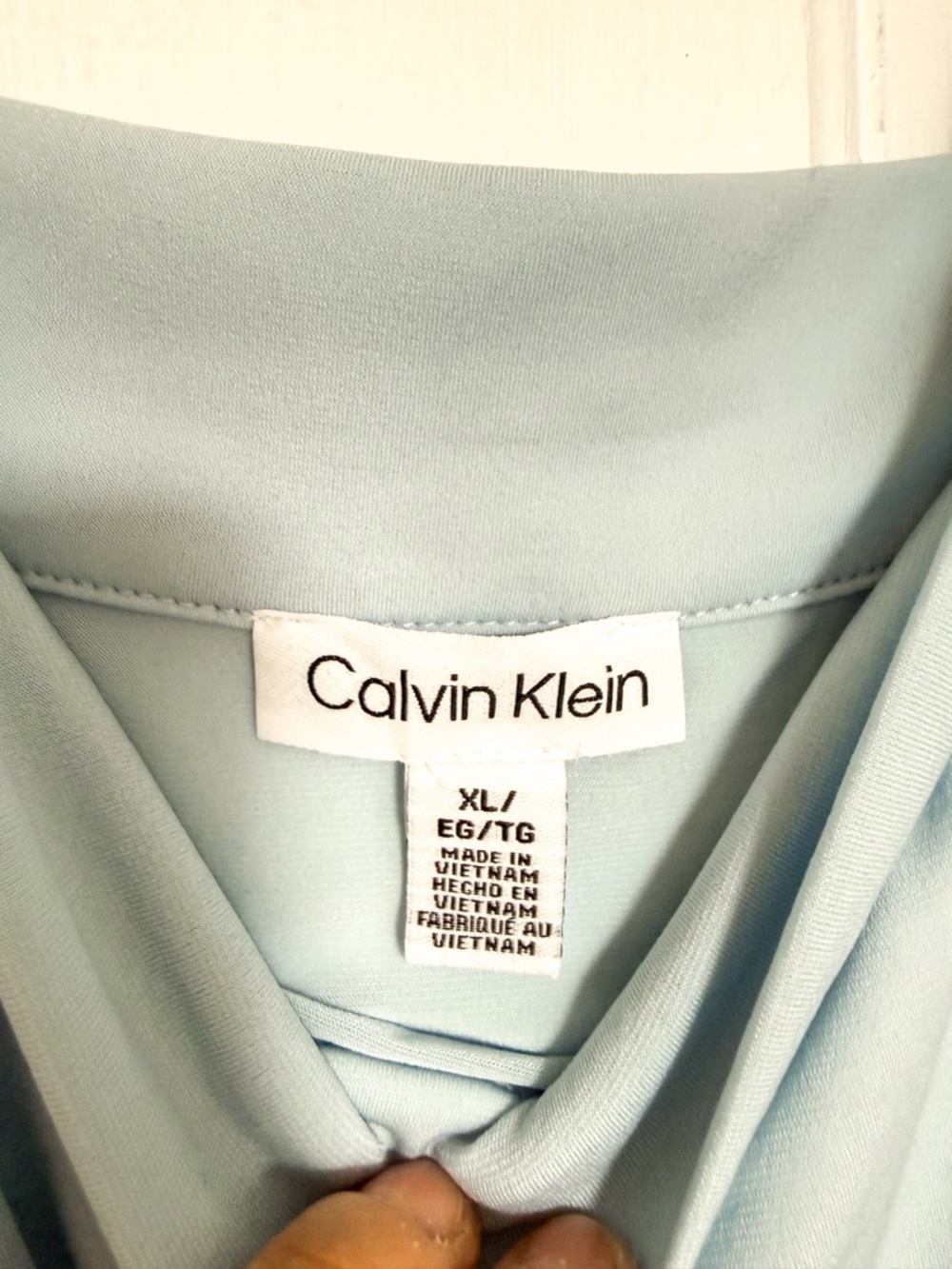 Calvin Klein Flutter Sleeve Square Neck Top - Picture 6 of 7